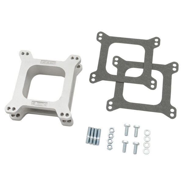 Mr. Gasket MRG-6007 Carburetor Spacer Kit - Open Center - Aluminum - 2 Inch