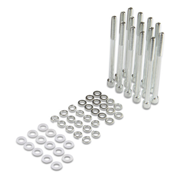 Mr. Gasket Fabricated Aluminum Valve Covers with Breather Holes - Long Bolt