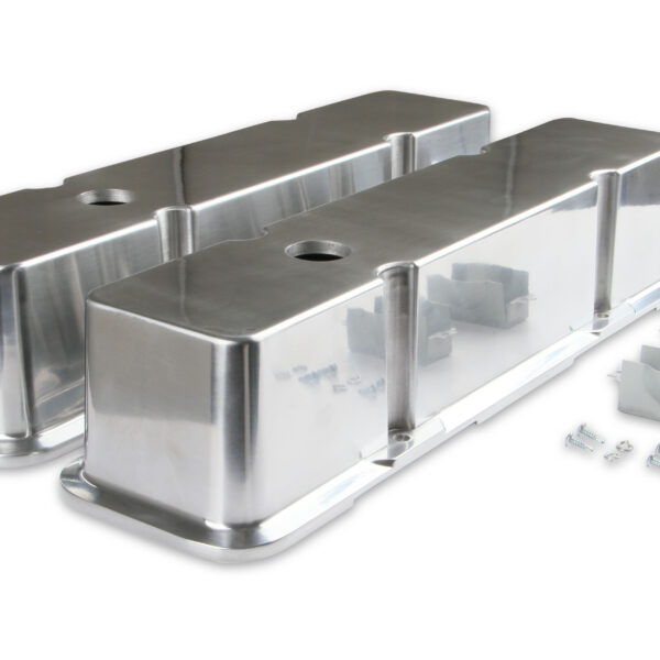 Mr. Gasket MRG-6854 Aluminum Tall-Style Valve Covers - Polished