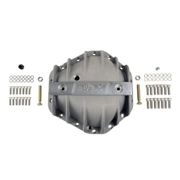 B&M BMM-70501 Hi-Tek Aluminum Differential Cover for GM Corporate 14-bolt (10.5-inch)
