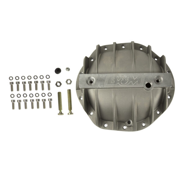 B&M BMM-70505 Hi-Tek Aluminum Differential Cover for GM 9.5-inch 14-bolt