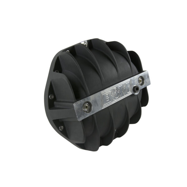B&M BMM-71505 Hi-Tek Aluminum Differential Cover for GM 9.5-inch 14-bolt - Black