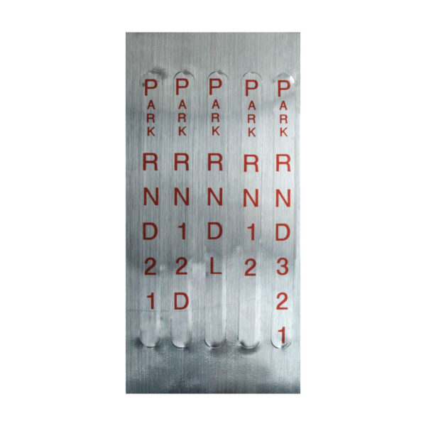 B&M BMM-80847 Indicator Decal Set for Pro Stick Models 80701, 80702 and 80706