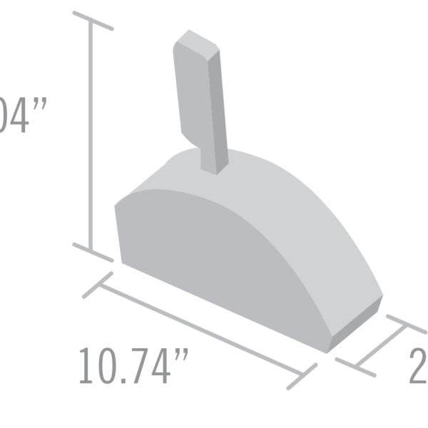 B&M BMM-81120 Automatic Ratchet Shifter - Magnum Grip Stealth Pro Ratchet