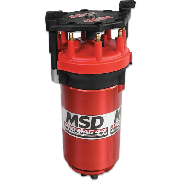 MSD-8140MSD Pro Mag 44 Amp Generator, CCW Rotation, Red, Band Clamp