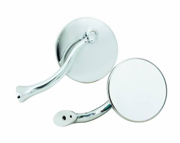 Mr. Gasket MRG-8218GMRG 4 Inch Swan Neck Mirror Stainless