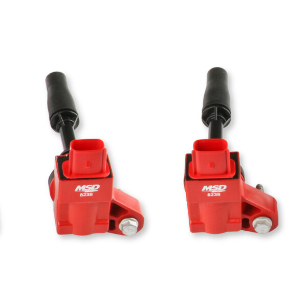 MSD-82384 Ignition Coil - Blaster Series - GM 4-Cyl Engines - Red - 4-Pack