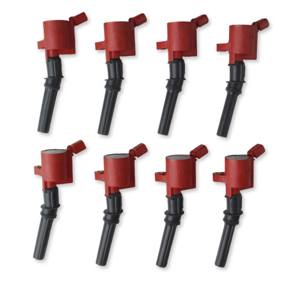 MSD-82428 Ignition Coil - Blaster - Ford 2-Valve V8 - Red - 8-pack