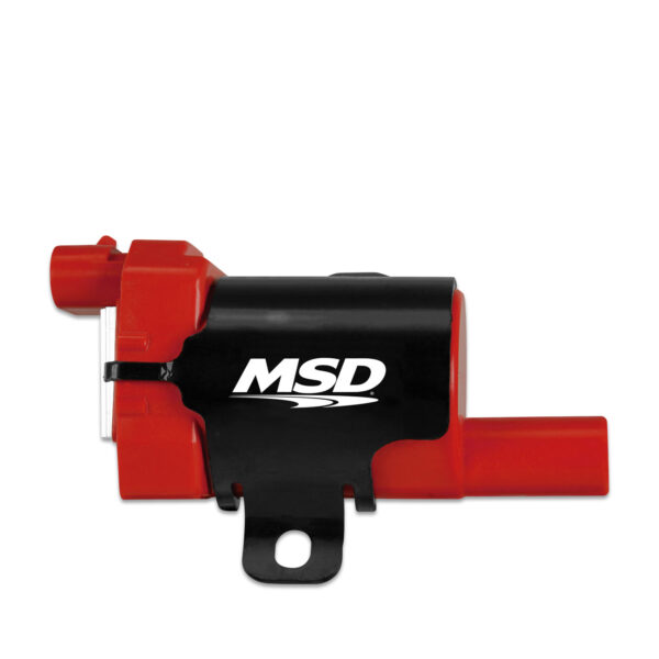 MSD-8263 Ignition Coil - GM LS Blaster Series - L-Series Truck Engine - Red