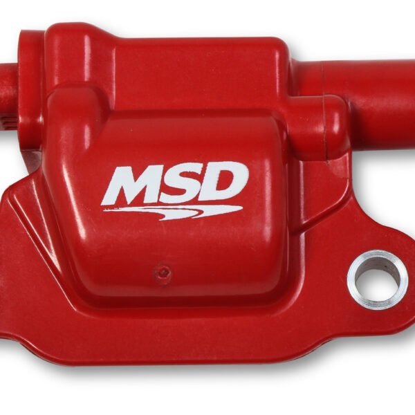 MSD-8266 Ignition Coil - Blaster Series - Gen V GDI Engine - Red - Square