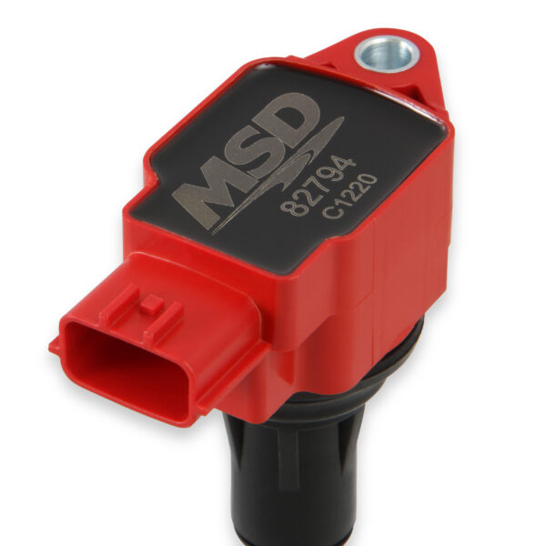 MSD-827946 Ignition Coil - Blaster Series - Fits Nissan/Infiniti 3.7L - Red - 6-Pack