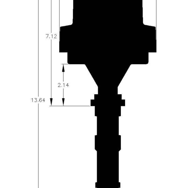 MSD-8363 Cadillac V8 Distributor w/Vacuum Advance
