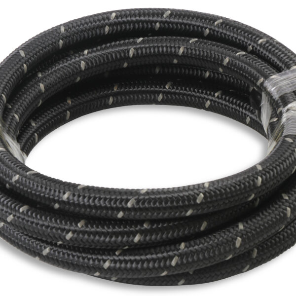 Mr. Gasket MRG-842008 Black Nylon Braided Hose 8 AN - 20 Feet