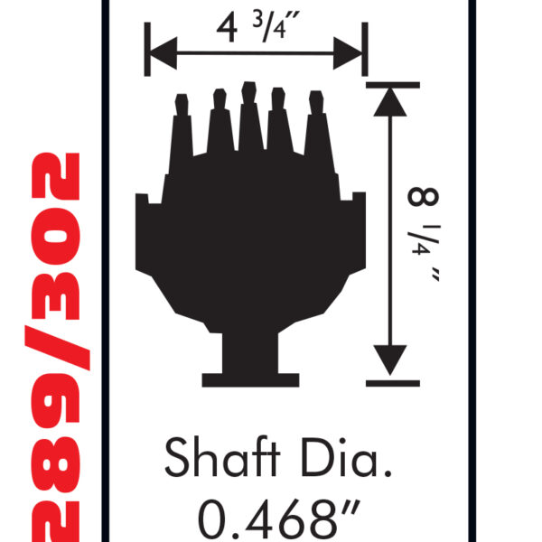 MSD-8479 Ford 289/302 Street Pro-Billet
