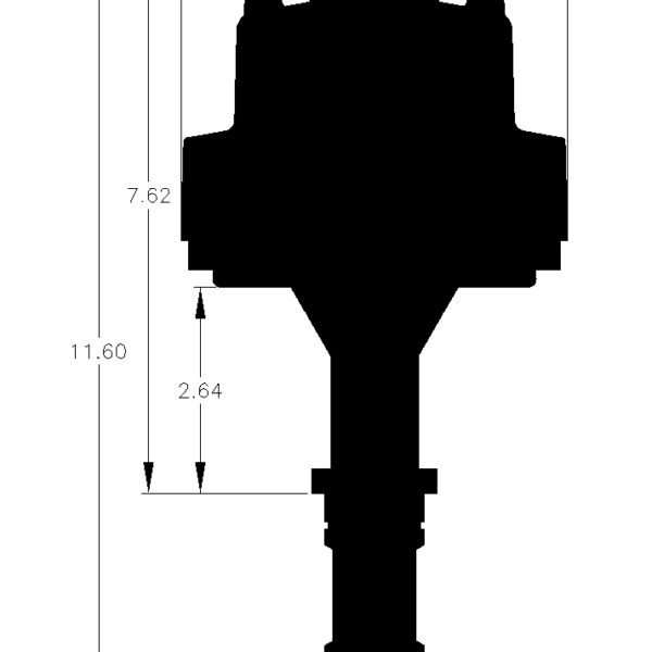 MSD-8548 Buick V8 215-350 Pro Billet Distributor