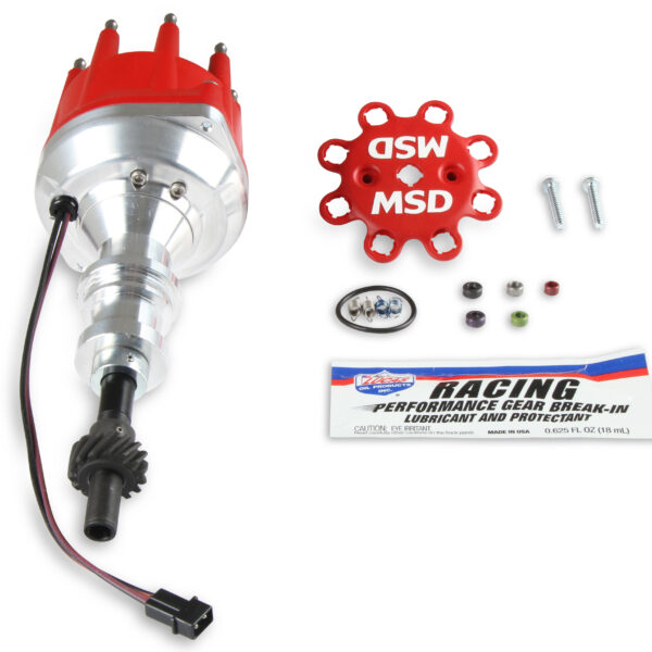 MSD-85787 Distributor, Ford 351W/Steel Gear/Holley Hi-Ram