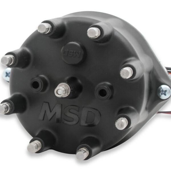 MSD-85795 Ford 289-302 Small Diameter Black Cap Pro-Billet Distributor