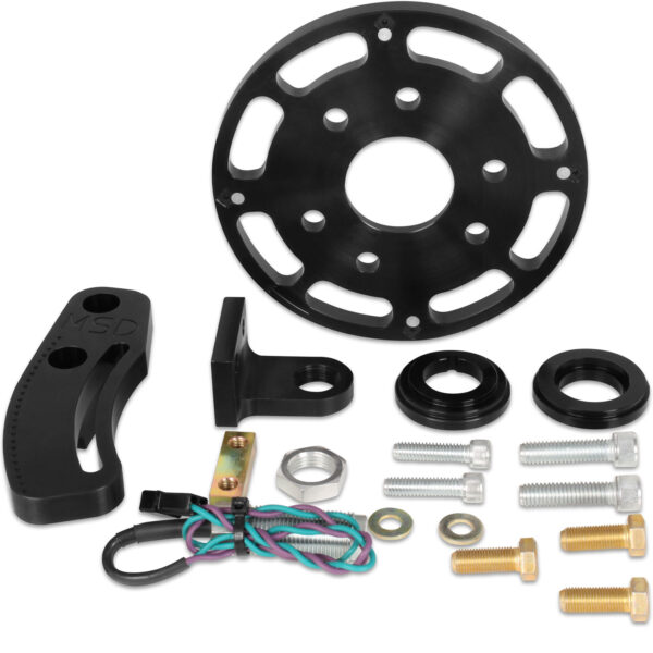MSD-86003 Crank Trigger Wheel Kit - Flying Magnet - SBC - 6.25 in.