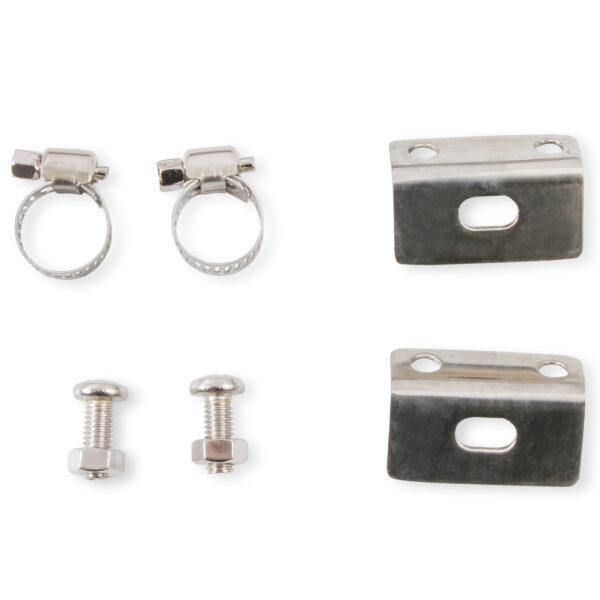 Mr. Gasket Overflow Tank - 3 Inch Diameter 10" Height Polished Stainless Steel