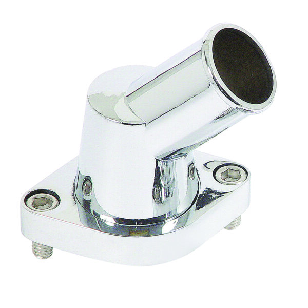 Mr. Gasket MRG-9141G O-ring Style Chrome Water Neck - 45 degree