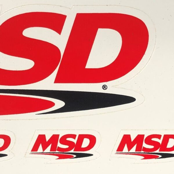 MSD-9303 Decal Sheet, Logo, Multi-Size 7-Pack