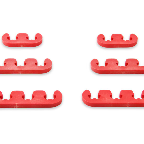 Mr. Gasket MRG-9727 Wire Separator Kit - Red - 7 mm / 8 mm - Plastic