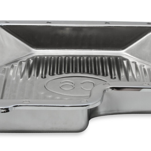 Mr. Gasket MRG-9756CMRG Transmission Oil Pan - Chrome