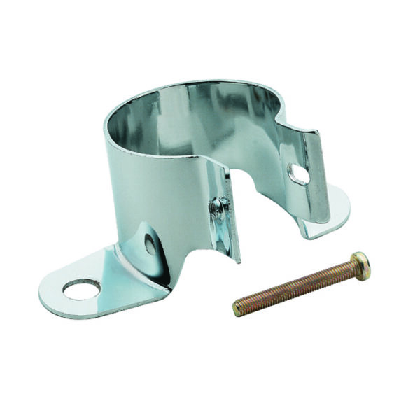 Mr. Gasket MRG-9767 Chrome Coil Holder Bracket with Bolt - Angled Mount