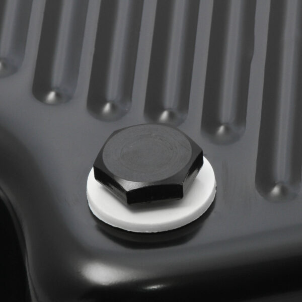 Mr. Gasket MRG-9786BMRG Transmission Oil Pan - Black Steel