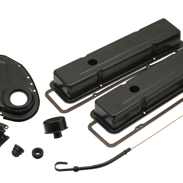Mr. Gasket MRG-9834BP Engine Dress Up Kit - Flat Black