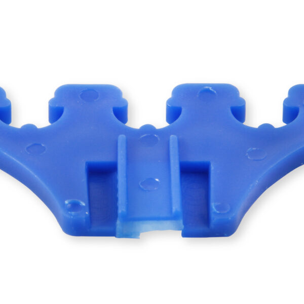 Mr. Gasket MRG-9881 Standard Wire Loom Kit - Chrome / Blue