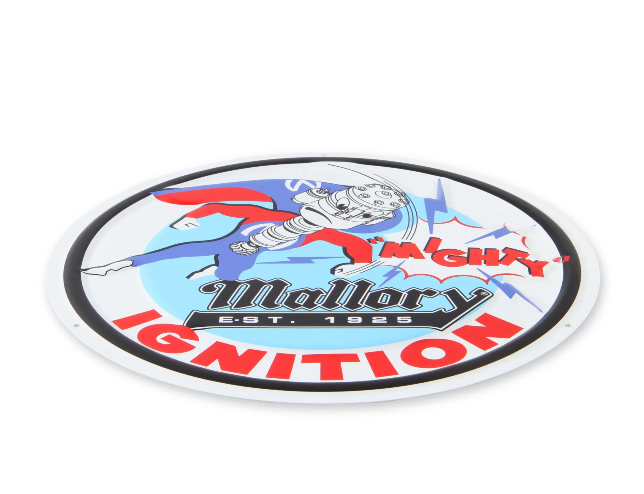 Mallory MAA-D10 Man Metal Sign - Image 5