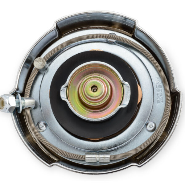 Scott Drake SDK-C5ZZ-9030-B Concours Chrome Gas Cap with Running Pony