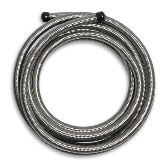 Mr. Gasket MRG-220006 Stainless Steel Braided Hose 6 AN - 20 Feet